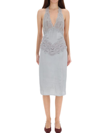 SILK SATIN DRESS