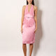 Silk Satin Midi Dress