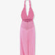 Silk Satin Midi Dress