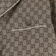 Silk shirt with GG print