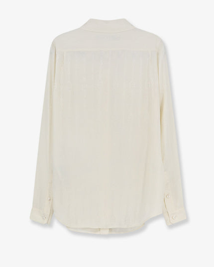 Silk shirt with iconic print