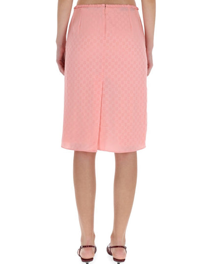 SILK SKIRT