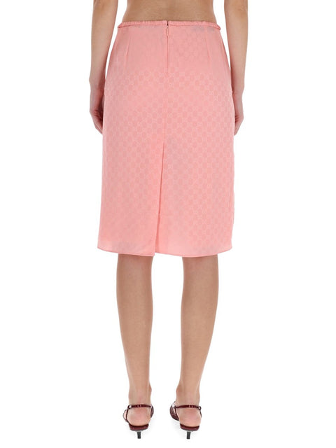 SILK SKIRT