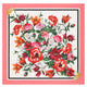 SILK TWILL FLORAL PRINT SCARF