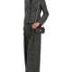 SINGLE-BREASTED JACKET IN WOOL BLEND DOT