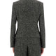 SINGLE-BREASTED JACKET IN WOOL BLEND DOT