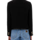 SINGLE-BREASTED TWEED BOUCLÉ SHORT JACKET