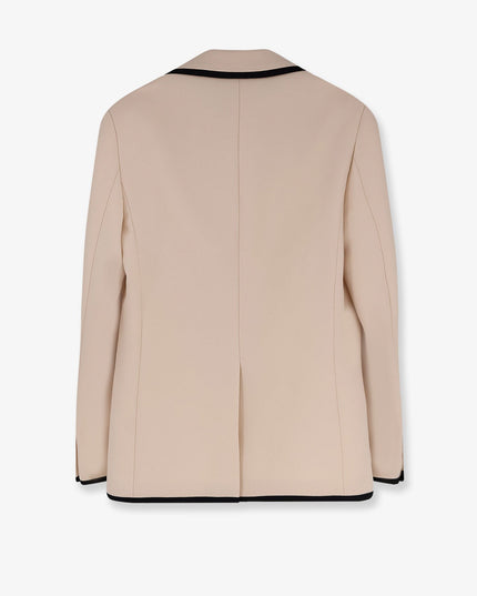 Single-breasted virgin wool blazer