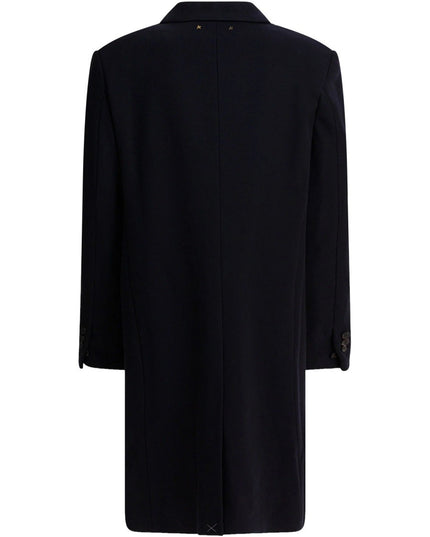 SINGLE-BREASTED WOOL COAT