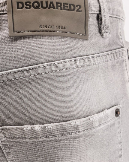 Skater Jeans with Destroyed effect