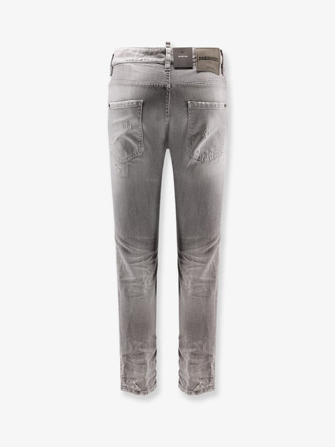 Skater Jeans with Destroyed effect