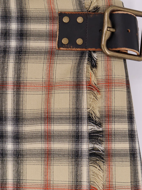 Skye cotton kilt