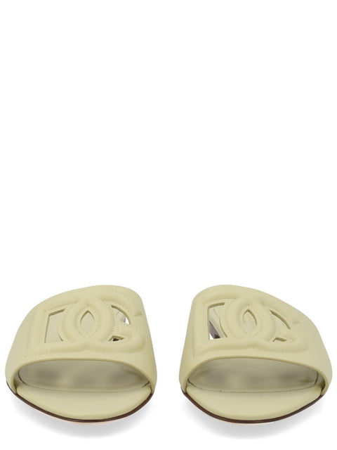 SLIDE SANDAL WITH LOGO