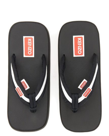 SLIDE SANDAL WITH LOGO