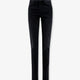 Slim Fit black denim trousers