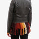 Slim fit Destiny lived-in effect leather biker