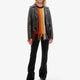 Slim fit Destiny lived-in effect leather biker
