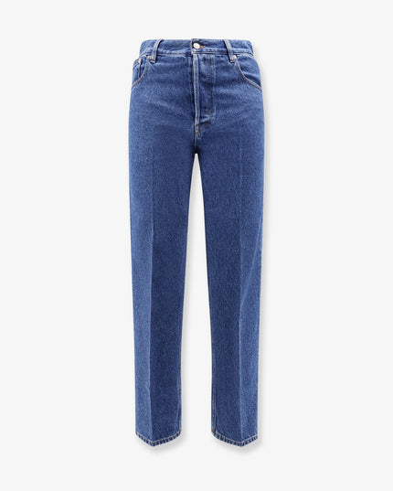 Slim five pocket jeans