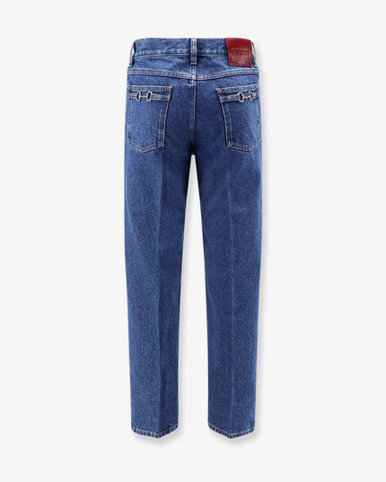 Slim five pocket jeans