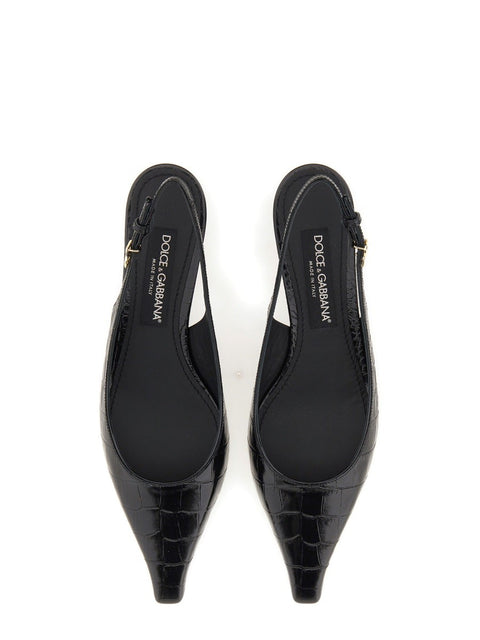 SLINGBACK WITH LOGO