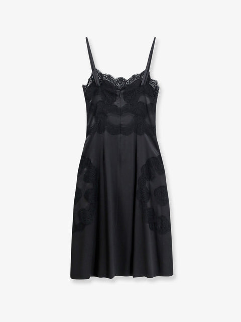 Slip Dress with Lace Details