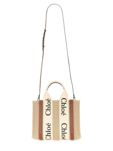 SMALL "WOODY" TOTE BAG