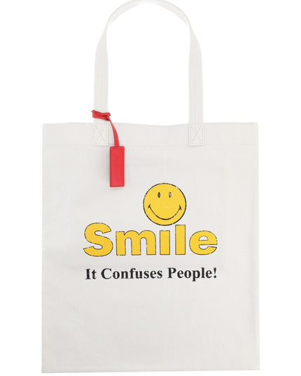 "SMILEY X D2" TOTE BAG
