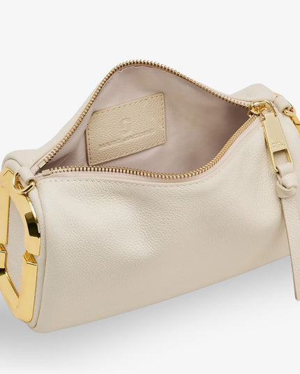 Snapshot Hammered Leather Shoulder Bag