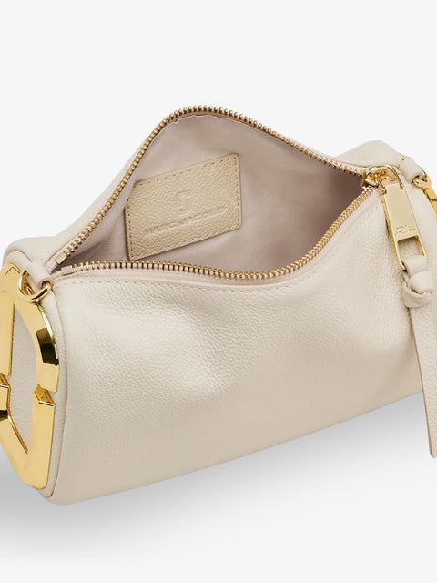 Snapshot Hammered Leather Shoulder Bag