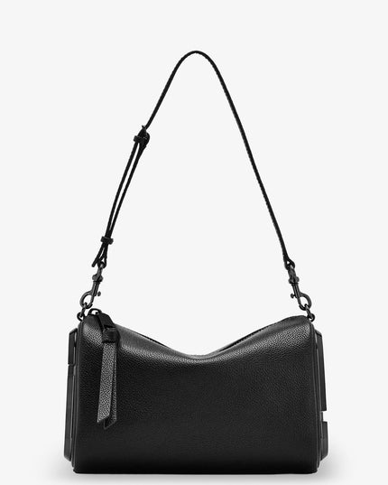 Snapshot hammered leather shoulder bag