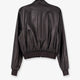 Soft nappa leather bomber jacket