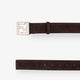 Squared FF suede belt