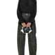 "STARY" JEANS IN SPARKLING FOIL