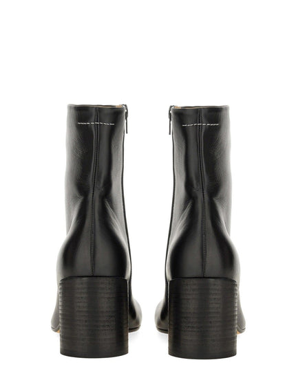 STIVALETTO ANATOMICO IN PELLE