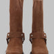 STIVALETTO BIKER IN SUEDE