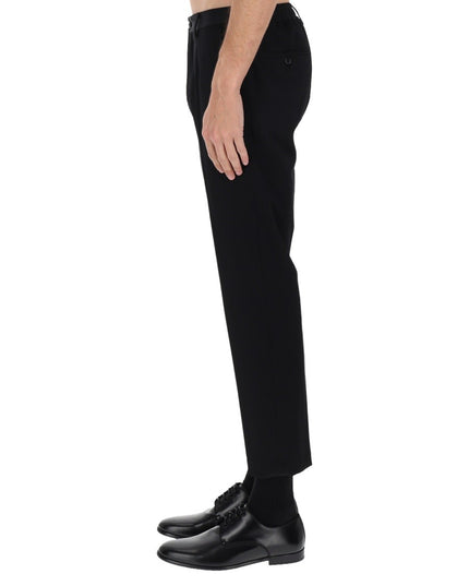 STRAIGHT WOOL PANTS