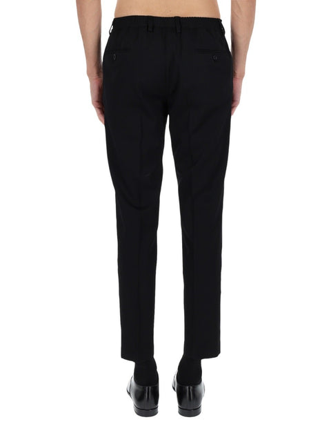STRAIGHT WOOL PANTS