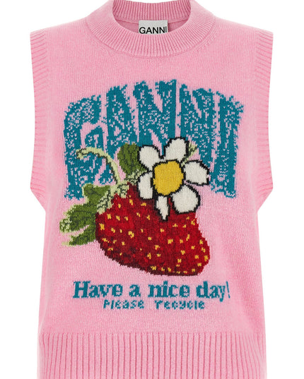 'Strawberry' vest