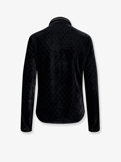 Stretch GG dévoré velvet shirt
