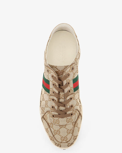 Stretch GG fabric sneakers