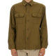 STRETCH LINEN AND VISCOSE SHIRT