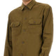 STRETCH LINEN AND VISCOSE SHIRT