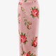 Stretch silk long skirt