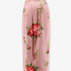 Stretch silk long skirt