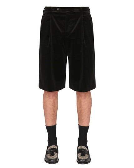 STRETCH VELVET SHORTS