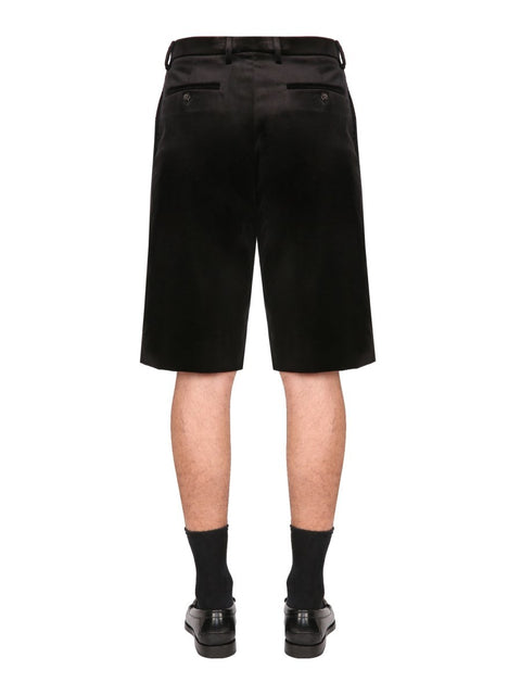 STRETCH VELVET SHORTS