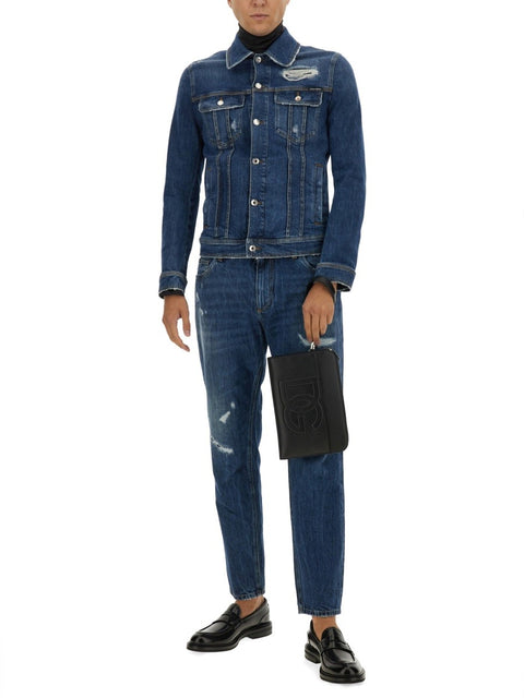 STRETHC DENIM JACKET