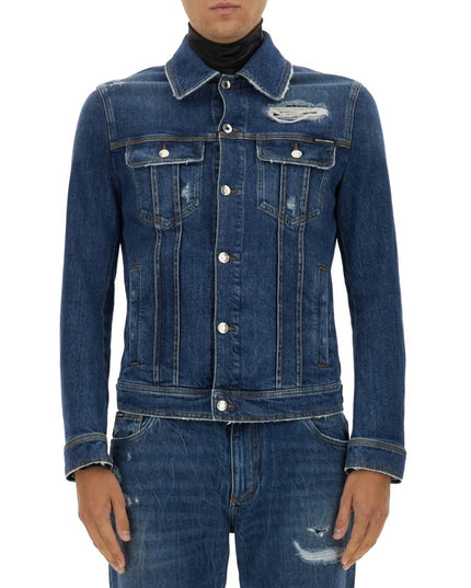 STRETHC DENIM JACKET