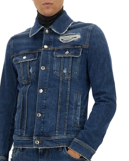 STRETHC DENIM JACKET