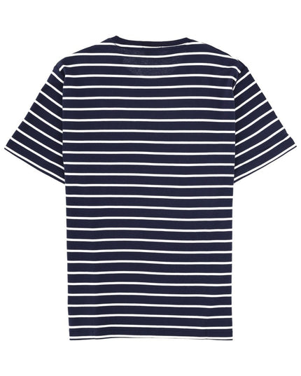 STRIPED LOGO T-SHIRT